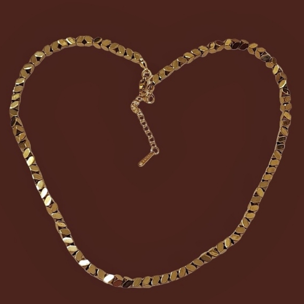 Rare Gold Stainless Steel Chain Adjustable